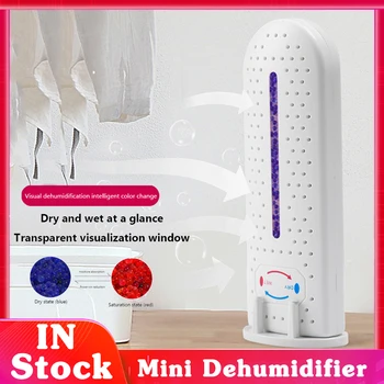 Осушители Осушитель воздуха Мини-Влагосушитель Абсорбирующий осушитель воздуха USB Бесшумный Маленький Осушитель воздуха для ванной комнаты, домашнего офиса