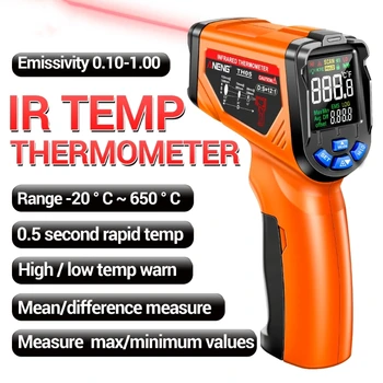 Бесконтактный цифровой термометр Измеритель температуры Гигрометр Termometro Прямая доставка