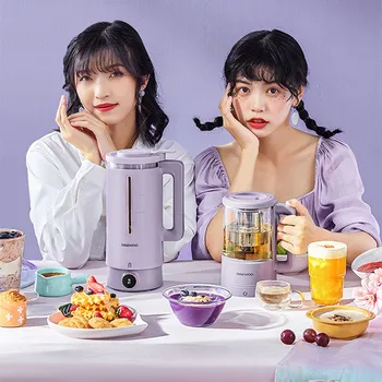 Корейский Настенный выключатель Daewoo Полностью автоматический Нагрев Мини-Соевого Молочника Бытовая Бесшумная Многофункциональная машина для приготовления пищи