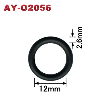 горячая оптовая продажа высококачественных 200 штук резиновых уплотнителей 12*2,6 мм для ремонтных комплектов топливных форсунок замена автозапчастей для AY-O2056