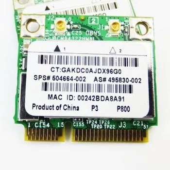 BCM94322HM8L мини-карта 802.11 a/b/g/n WLAN HF для Mini 5101 ProBook 4411s серии Dv2 Dv3 Dv6 Dv7, sps 504664-002
