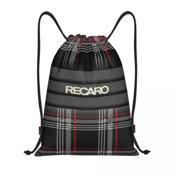 Рюкзак на шнурке с логотипом Recaros, женский, мужской, спортивный Рюкзак для спортзала, портативная сумка для покупок, мешок