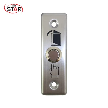 RFID сенсорный выключатель Кнопка выхода из двери для контроля доступа Горячая продажа Металлическая кнопка выхода из нержавеющей стали