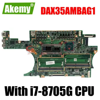 DAX35AMBAG1 для материнской платы ноутбука HP Spectre 15-CH с процессором i7-8705G полностью протестирован на 100%