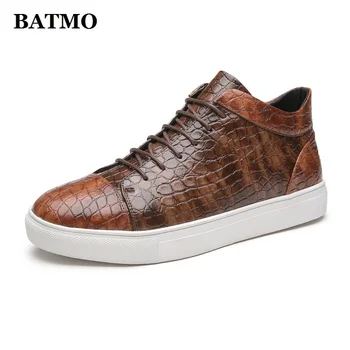 BATMO/новое поступление 2023, модная повседневная мужская обувь, мужская кожаная обувь 3701