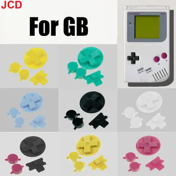JCD 1 комплект оригинальных качественных кнопок A B с кнопочными клавишами D-pad для GB DMG Gameboy и замены аксессуаров