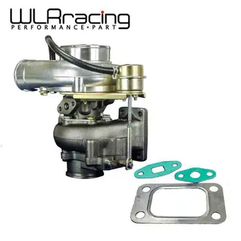 WLR RACING - Турбина WGT35 GT30 A/R .63 Com A/R .70 T3 фланцевый v-образный ремень-79 мм TURBO внутренний отвод турбокомпрессора WLR-TURBO51