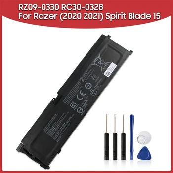 Оригинальная Сменная Аккумуляторная Батарея 65Wh RZ09-0330 RC30-0328 Для Razer Blade 15