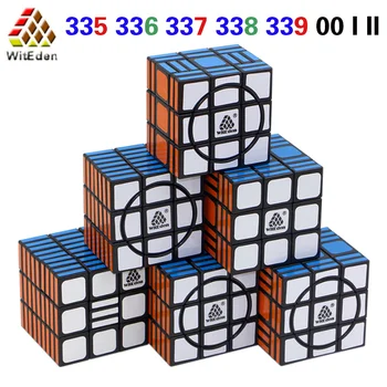 WitEden Magic Cubes Головоломка куб 335 00 336 3x3x6 337 01 338 339 I II 33N 3X3X7 3X3X9 Профессиональный Неравный Куб Развивающая Игрушка