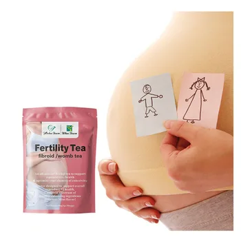 1 Пакетик Чая для фертильности Теплый чай для утробы Оптимизирует Ваши шансы на зачатие Полностью Натуральный Травяной чай Для поддержания репродуктивного здоровья