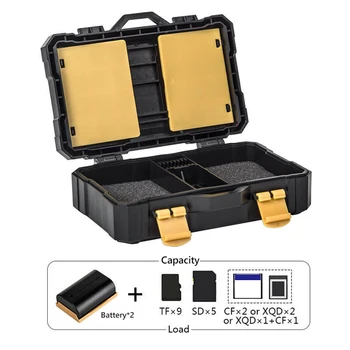 Коробка для защиты аккумулятора зеркальной камеры Держатель для карт памяти SD TF для E6 Sony FZ100 Поддержка прямых продаж