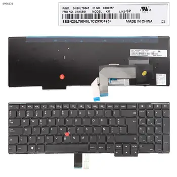SP Клавиатура для ноутбука IBM ThinkPad E531 T540 E540 L540 L560 L570 T550 T560 P50s W540 W541 W550 W550s ЧЕРНАЯ с точечной ручкой