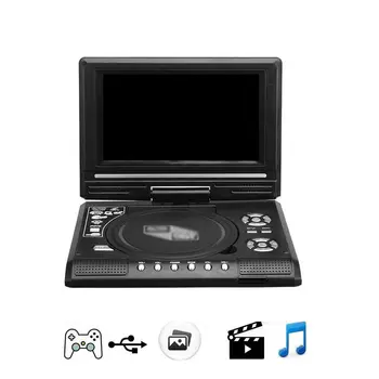 USB FM с функцией игры 16: 9 Широкоэкранный Домашний автомобильный телевизор Портативный 7,8-дюймовый ЖК-экран DVD EVD-плеер