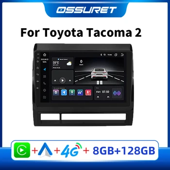 9 Дюймов 2 Din Android Автомобильный Радиоплеер для Toyota Tacoma 2 N200 HILUX 2005-2013 Стерео Авторадио Видео Мультимедиа Аудио GPS