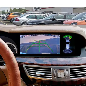 128 Г Подключи и играй Blu-ray Экран CarPlay Android 11 Для Mercedes Benz S-Class W221 2005-2013 Мультимедийный плеер GPS Navacation