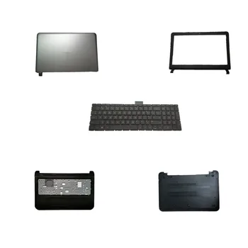 Клавиатура ноутбука Верхний регистр Верхняя задняя ЖК-крышка Нижняя крышка корпуса для HP EliteBook 735 G5 Черный США