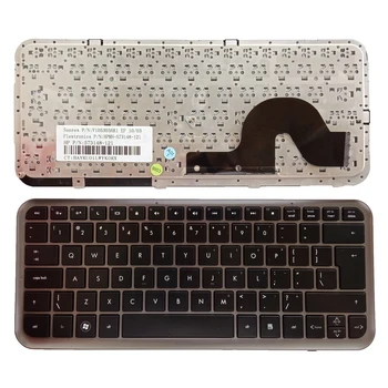Оптовая продажа с фабрики, клавиатура для ноутбука HP Pavilion DM3 DM3T-1100 dm3-1000 dm3-2000, КЛАВИАТУРА с серебряной рамкой, пользовательский интерфейс