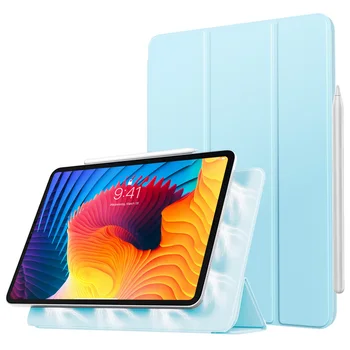 Чехол Для нового iPad Pro 11 inch Case 2021 (3-го поколения), магнитный Смарт-чехол-книжка [Поддерживает зарядку Apple Pencil 2], тонкая подставка в виде корпуса