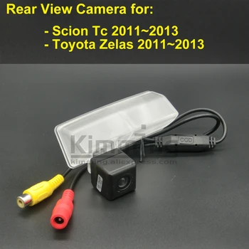 Автомобильная Камера заднего вида для Toyota Zelas для Scion Tc 2011 2012 2013 Беспроводная Камера Заднего вида для парковки CCD RCA Ночного Видения