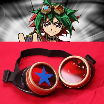 Аниме, реквизит для косплея, очки Yu-Gi-Oh! ARC-V.Защитные очки.Очки в стиле панк Юя Сакаки