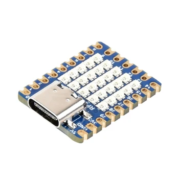 Плата микроконтроллера RP2040 Raspberry со встроенной светодиодной платой разработки 5x5 29xMultifunction GPIO pin