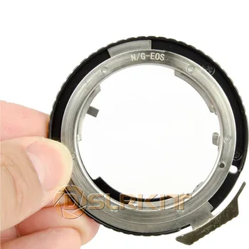 Переходное кольцо для объектива Nikon G AF-S AI F и адаптера для крепления Canon EOS EF 650D 600D 550D 1100D 60D 7D 5D