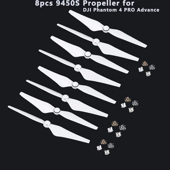 8 шт. Пропеллер 9450S для DJI Phantom 4 PRO Advanced Drone Быстросъемный реквизит Лопасти Крыла Вентиляторы Запасные части Сменный аксессуар