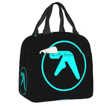 Изготовленный на заказ Холодильник Aphex Twin Lunch Bag Cooler с термоизолированными Ланч-боксами для женщин, детей, Школьной работы, Сумок для пикника