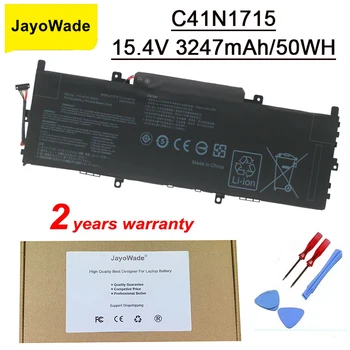 JayoWade Заводской Новый Аккумулятор для ноутбука C41N1715 для ASUS UX331FN UX331UA-1B UX331UN UX331UN-1E U3100UN 0B200-02760000 15,4 V 50WH