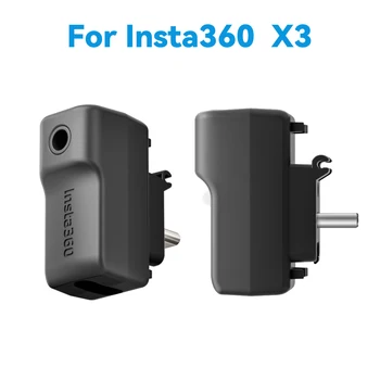 Аудиоадаптер Mic X3 для аксессуаров для экшн-камеры Insta360 One X3