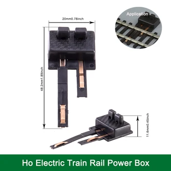 Модель поезда 1:87 Рельсы, Железнодорожная Распределительная коробка, Силовые ленты для рельсовых путей, Наборы моделей поездов, наборы для изготовления моделей своими руками