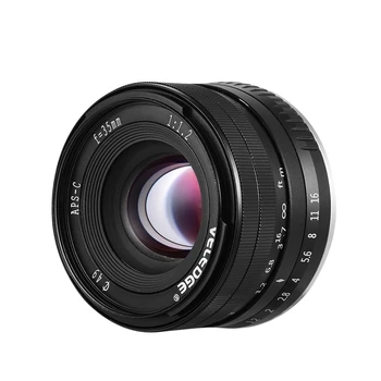 Объектив камеры VELEDGE 35 мм F1.2 Подходит для камер Sony Micro-Single A6300 A6400 серии NEX