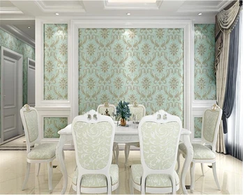 beibehang Европейская мода индивидуальный стиль обои papel de parede Дамаск 3D гостиная спальня нетканый материал магазин фон