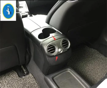 Yimaautotrims жемчужный Хромированный Подлокотник Коробка переменного Тока Вентиляционная крышка для выхода воздуха Комплект подходит для Benz E-Class W213 2016 2017 2018 2019 2020 ABS