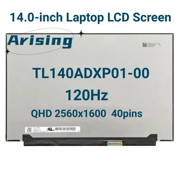 14 “ЖК-экран для ноутбука TL140ADXP01-00 NE140QDM-NX1 для ASUS ROG Zephyrus G14 GA402RJ GA402RK 2560x1600 120 Гц Панель дисплея 40 контактов