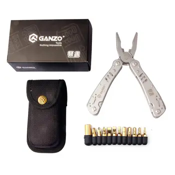 Мультигубцы Ganzo G300 серии G301 26 инструментов в одной руке набор инструментов набор отверток портативный складной нож плоскогубцы из нержавеющей стали