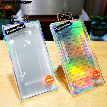 100-500 шт Лазерный Блистер из ПВХ Пластиковой Прозрачной Розничной Упаковки Упаковочная Коробка Для iPhone 15 14 13 12 11 Pro Max Xs XR 6s 7 8 Plus Case