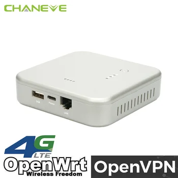 CHANEVE 4G MiFi Портативная Мобильная Точка доступа 300 Мбит/с OpenVPN OpenWRT LTE Карманный Беспроводной WiFi Маршрутизатор Со Слотом Для SIM-карты NFTQOS