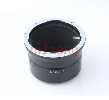 Переходное кольцо для объектива с креплением M645-N/Z для объектива Mamiya 645 M645 к фотоаппарату nikon Z z5 Z6 Z7 Z9 z30 Z50 z6II z7II Z50II Z fc  