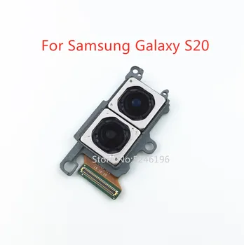 1шт Задняя большая Основная камера Модуль Гибкий Кабель Для Samsung Galaxy S20 G980F G981B G980U G981U оригинальная замена деталей