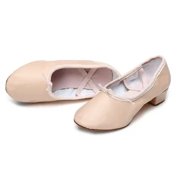 Унисекс, Профессиональная Обувь для балетных танцев из искусственной кожи/парусины, Танцевальная обувь для учителей, обувь для девочек/Женские тапочки, Обувь для бальных танцев