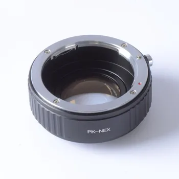 Фокусный редуктор Усилитель скорости Turbo переходное кольцо для объектива Pentax PK к Sony e mount nex NEX-7/6 /5/3/ камера 5n a7 a7r4 a9 a6000
