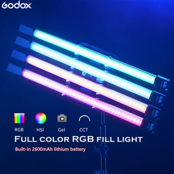 Godox TL60 Pavotube LED Video Tube Light RGB Photography Lighting Портативная лампа для заливки льда Для макияжа в Кино Видеоблог TikTok Live
