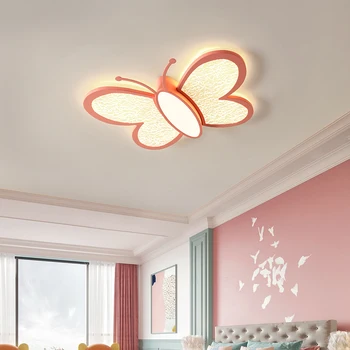 Светодиодная люстра бабочка 50 см, Новый подвесной светильник для гостиной, столовой, светильник для внутреннего освещения, светильник для домашнего Декора, Потолочный светильник