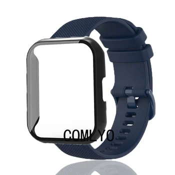 Для Xiaomi Redmi Watch 3 Active lite, ремешок, силиконовый браслет, чехол, защитный чехол, бампер, защита экрана