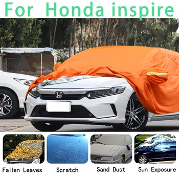 Для Honda inspire Водонепроницаемые автомобильные чехлы супер защита от солнца пыль Дождь предотвращение града авто защита