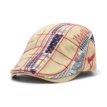 Мужская кепка на плоской подошве, берет с утконосом из плюща, шляпа газетчика, весенне-осенняя кепка для гольфа, хлопковый дышащий аксессуар для улицы