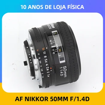 Зеркальный объектив Nikon AF FX NIKKOR 50mm F/1.4D с автоматической фокусировкой для зеркальных фотокамер Nikon
