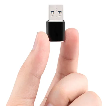 Алюминиевый Адаптер для чтения карт памяти Mini USB 3.0 для Micro-SD-карт/TF Card Reader Адаптер для ПК, ноутбука