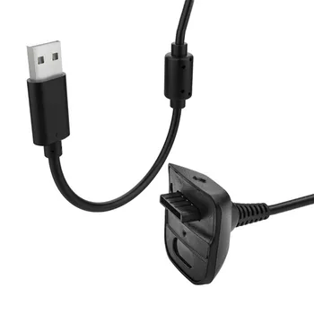 Новый USB-кабель для зарядки Беспроводной игровой контроллер Геймпад Джойстик Блок питания Кабель зарядного устройства игровые кабели для Xbox 360